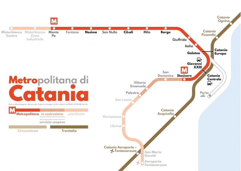 Metropolitana Di Catania Mobilita Catania Metropolitana Di Catania Mobilita Catania