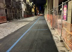 Riaperta via Reclusorio del Lume: i lavori della metropolitana avanzano verso Stesicoro