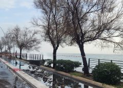 Ciclone Harry si abbatte su Catania: voragine sul lungomare e danni in città