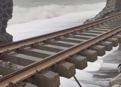 Gravi danni alla linea ferroviaria Ionica: servono oltre 30 giorni per il ripristino