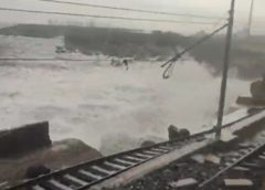 Ciclone Harry, danni anche alla Metropolitana di Catania: compromesso l’accesso ai treni del deposito porto, ma il servizio resta attivo